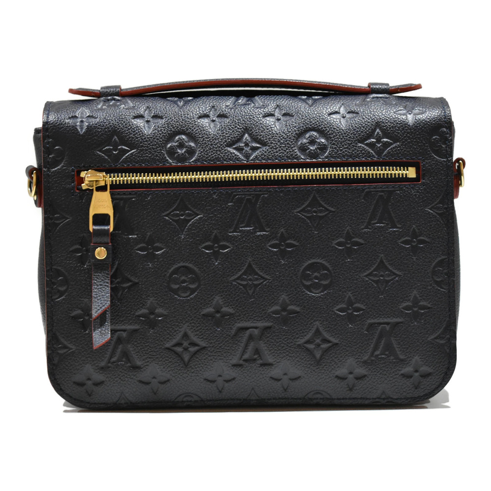 Louis Vuitton Marine 2way Leather Rouge Empreinte Monogram Blue Metis Pochette